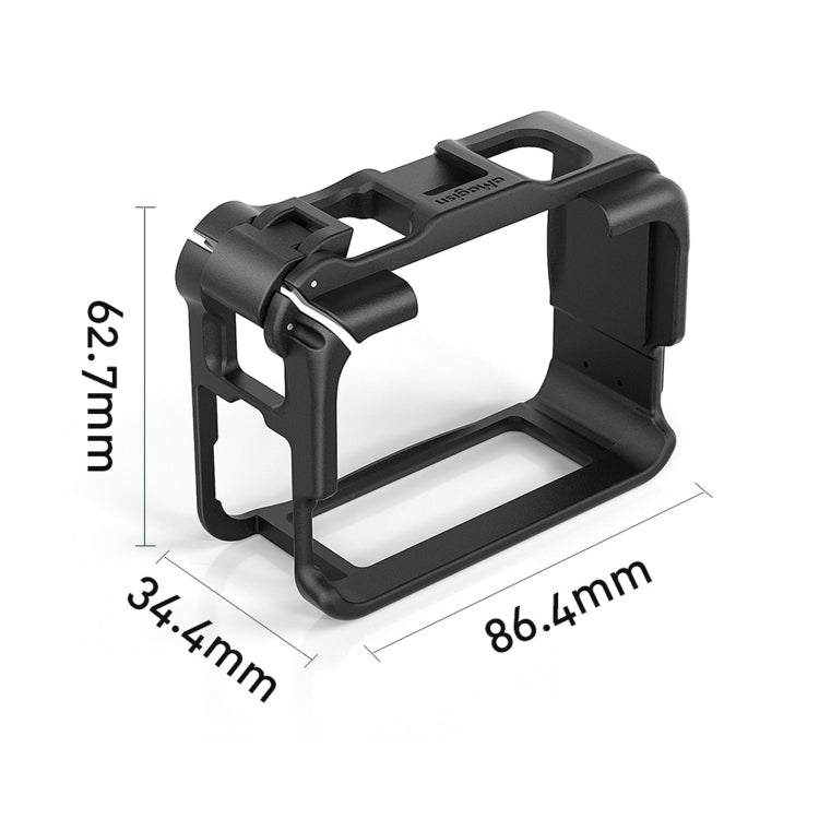 For Insta360 Ace / Ace Pro aMagisn Rabbit Cage Border Sports Camera Accessories, ABS
