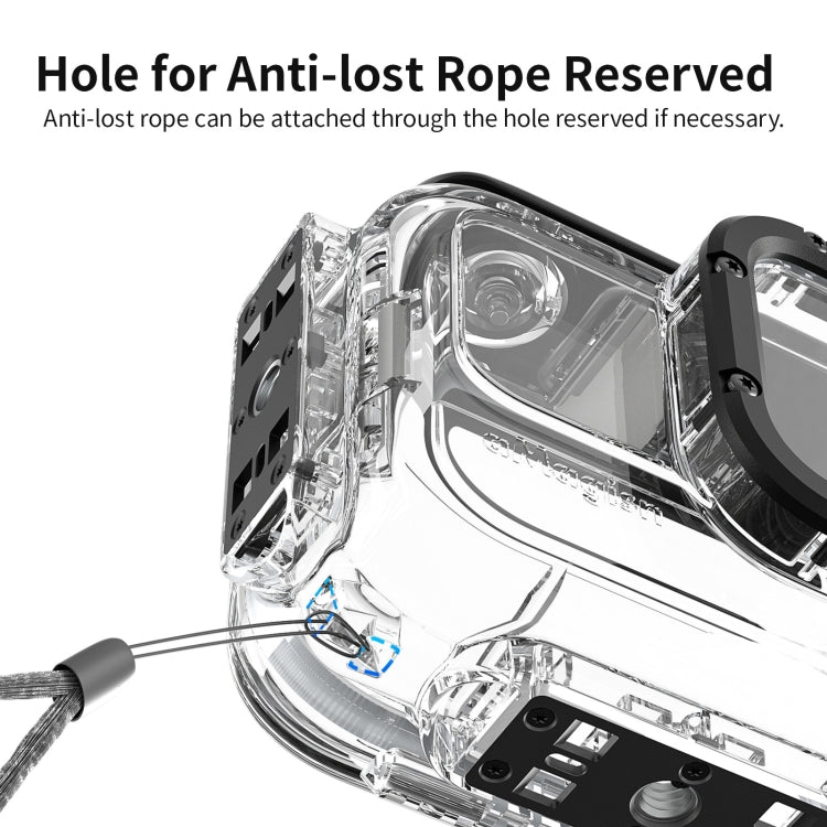 aMagisn Horizontal and Vertical Shooting Dive Shell 60m Waterproof Shell Accessories, For Insta360 Ace Pro, For Insta360 Ace