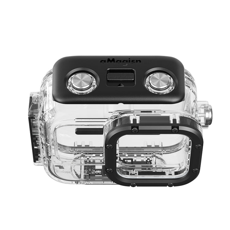 aMagisn Horizontal and Vertical Shooting Dive Shell 60m Waterproof Shell Accessories, For Insta360 Ace Pro, For Insta360 Ace