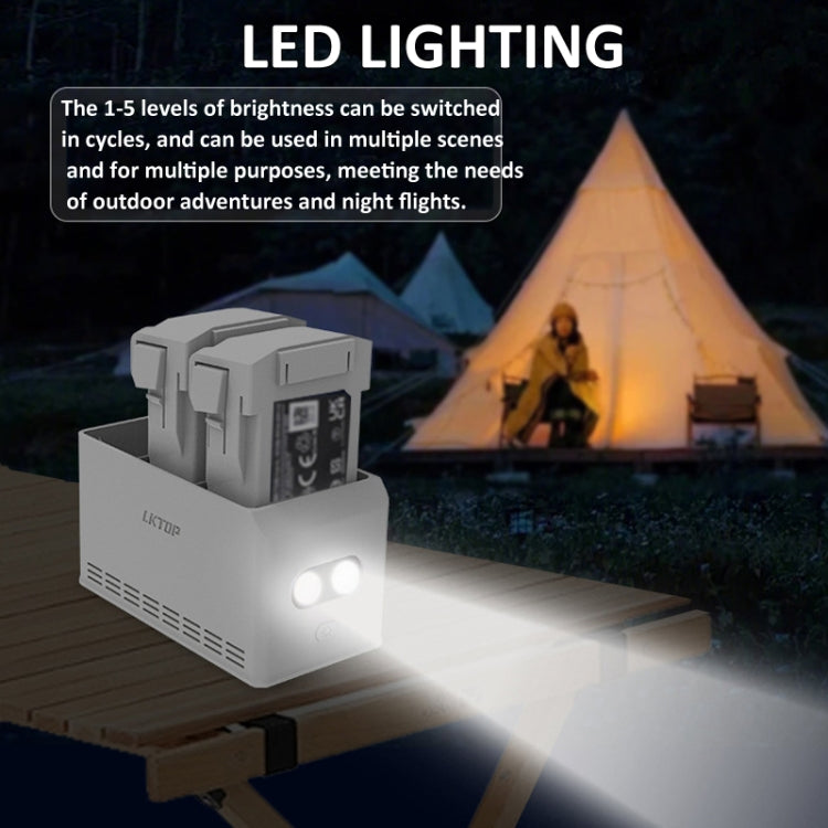 For DJI Mini 4 Pro / Mini 3 Pro Drone LKTOP 37W Two Way Charging Hub, 37W