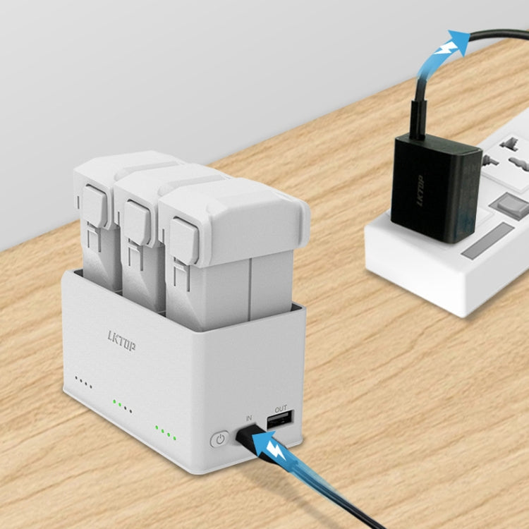 For DJI Mini 4 Pro / Mini 3 Pro Drone LKTOP 37W Two Way Charging Hub, 37W
