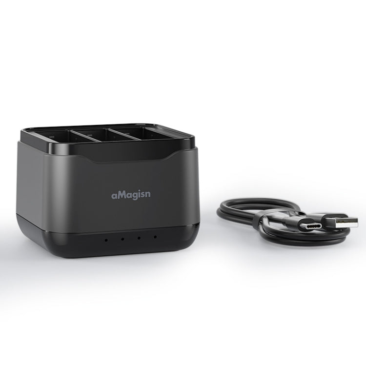 For DJI Osmo Action 4 / 3 AMagisn Battery Charger Seat, For DJI Osmo Action 4 / 3