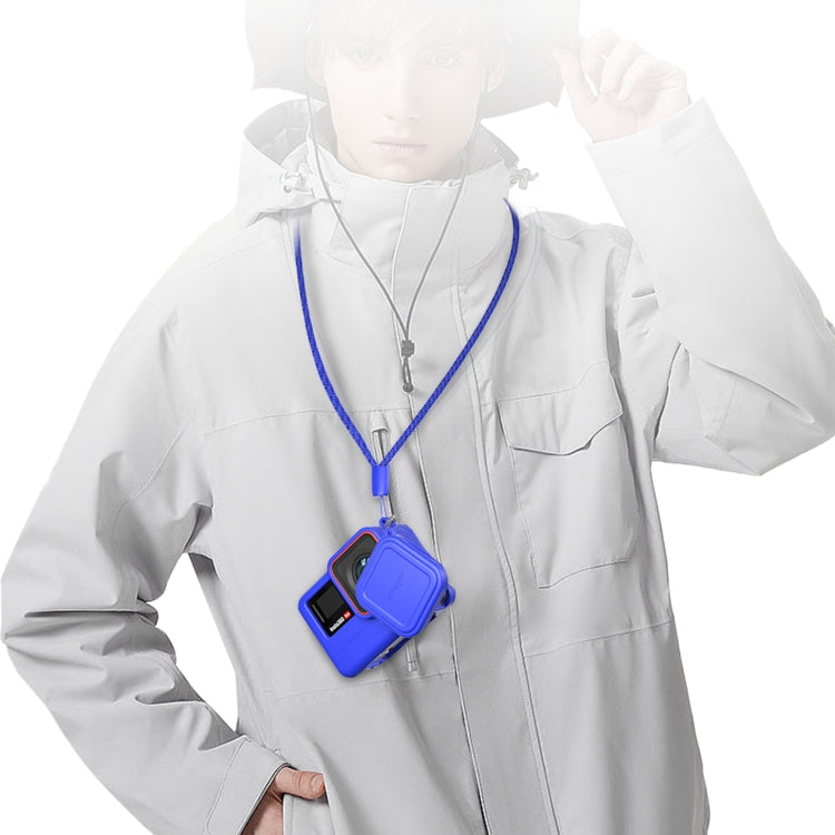 aMagisn Silicone Lens Cap Protective Cover Sports Camera Accessories, For Insta360 Ace Pro, For Insta360 Ace