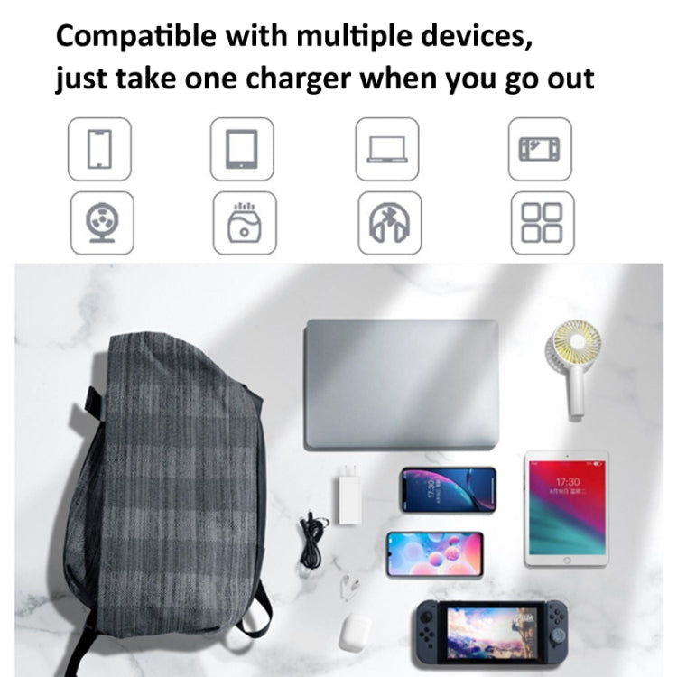 For DJI Mavic Series LKTOP 65W GaN Charger AC Adapter with USB-C and USB-A Port, US Plug