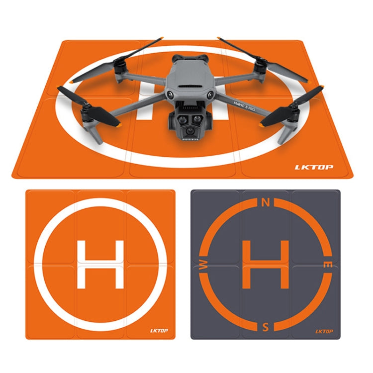 Drone Universal Landing Pad Double-sided Waterproof Foldable RC Aircraft Launch Mat, LKTOP 50cm, LKTOP 65cm