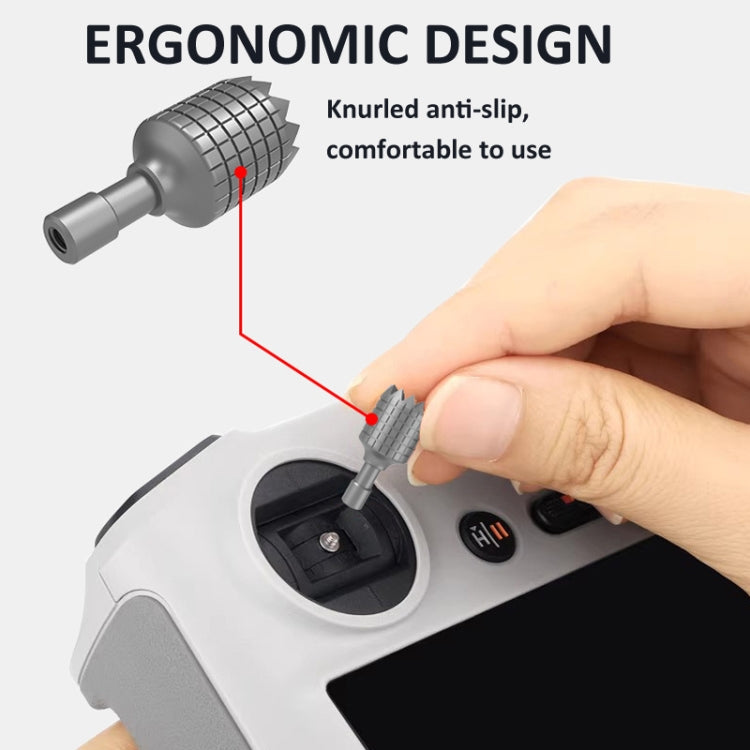 For DJI RC / RC 2 Remote Control LKTOP Joystick Thumb Rocker, For DJI RC / RC 2 Gray, For DJI RC / RC 2 Black, For DJI RC / RC 2 Gold