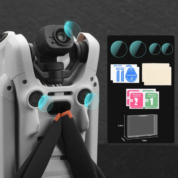 DJI Mini 4 Pro Camera Lens & Sensor Tempered Glass Protector