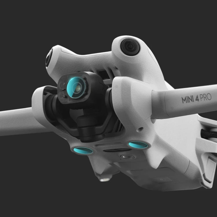 For DJI Mini 4 Pro Sensor / Lens Tempered Film Anti-scratch Protector, 1 Set, 2 Sets