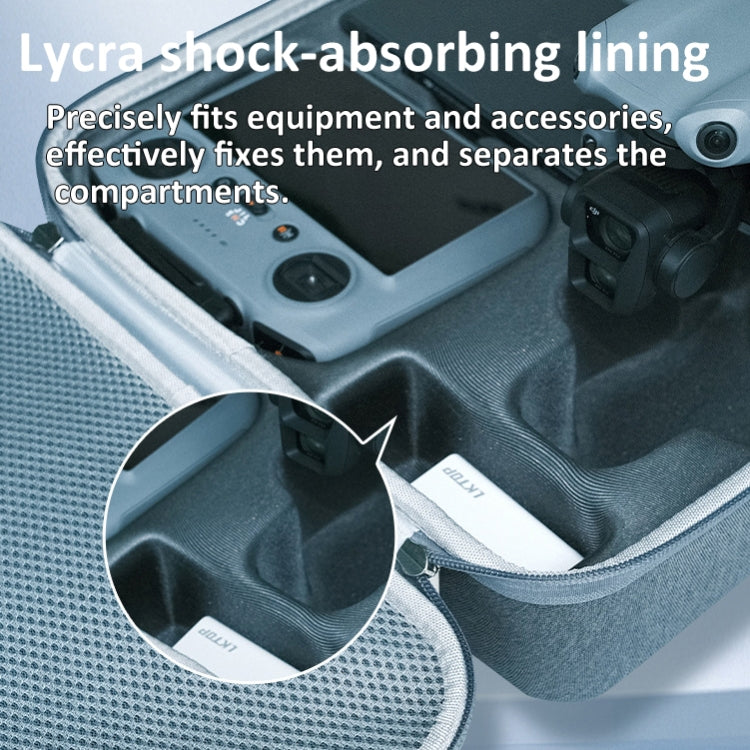 For DJI MAVIC AIR 3 LKTOP Carrying Case Waterproof Shoulder Bag Handbag, Nylon Material, PU Material