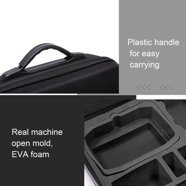 For DJI MINI 4 PRO Suitcase Backpack Messenger Bag Organizer, M4-008