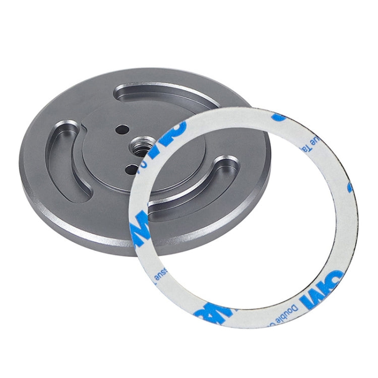 Magnetic Phone Holder with 1/4 Inch Hole for Tripod Magic Arm, with 1/4 Inch Hole