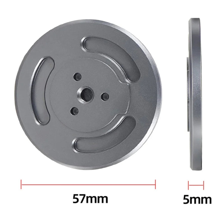 Magnetic Phone Holder with 1/4 Inch Hole for Tripod Magic Arm, with 1/4 Inch Hole