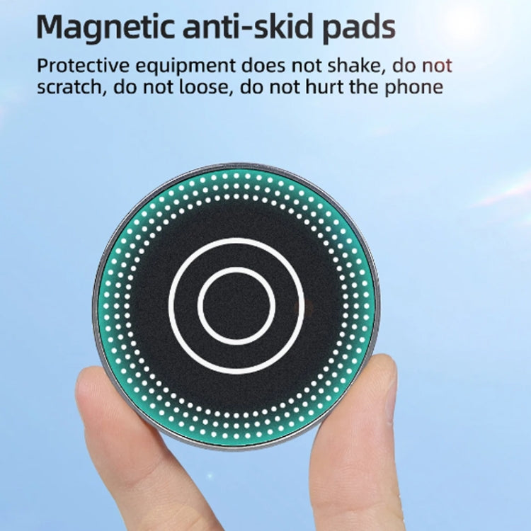 Magnetic Phone Holder with 1/4 Inch Hole for Tripod Magic Arm, with 1/4 Inch Hole