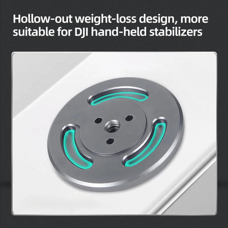 Magnetic Phone Holder with 1/4 Inch Hole for Tripod Magic Arm, with 1/4 Inch Hole