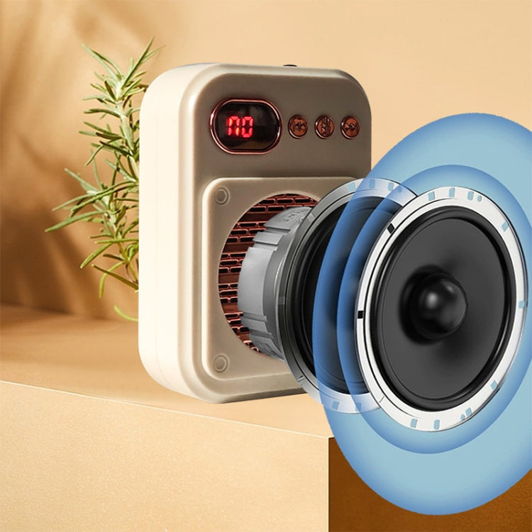 S25 Mini Bluetooth Teacher Guide Speaker Street Stalls Selling Loudspeakers, Black, White, 2.4G Wireless Black, 2.4G Wireless White