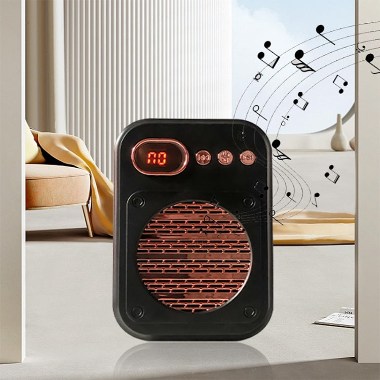 S25 Mini Bluetooth Teacher Guide Speaker Street Stalls Selling Loudspeakers, Black, White, 2.4G Wireless Black, 2.4G Wireless White