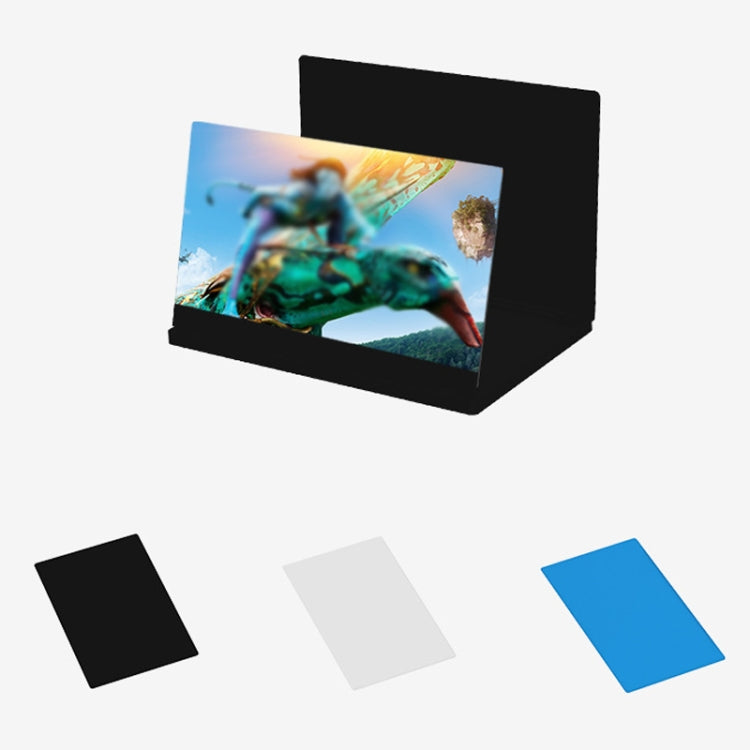 Portable Folding Phone Screen Amplifier HD Anti-Blue Light Magnifying Glass, 10 inch, 12 inch