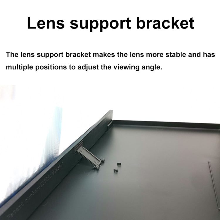 Portable Folding Phone Screen Amplifier HD Anti-Blue Light Magnifying Glass, 10 inch, 12 inch