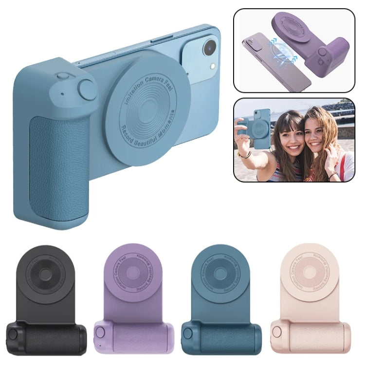 Camera Shape Bluetooth Magnetic Rotating Photo Handle Desktop Stand, Black Basic Model, Pink Basic Model, Dark Blue Basic Model, Black Upgraded Model, Dark Blue Upgraded Model, Pink Upgraded Model, Dark Purple Upgraded Model