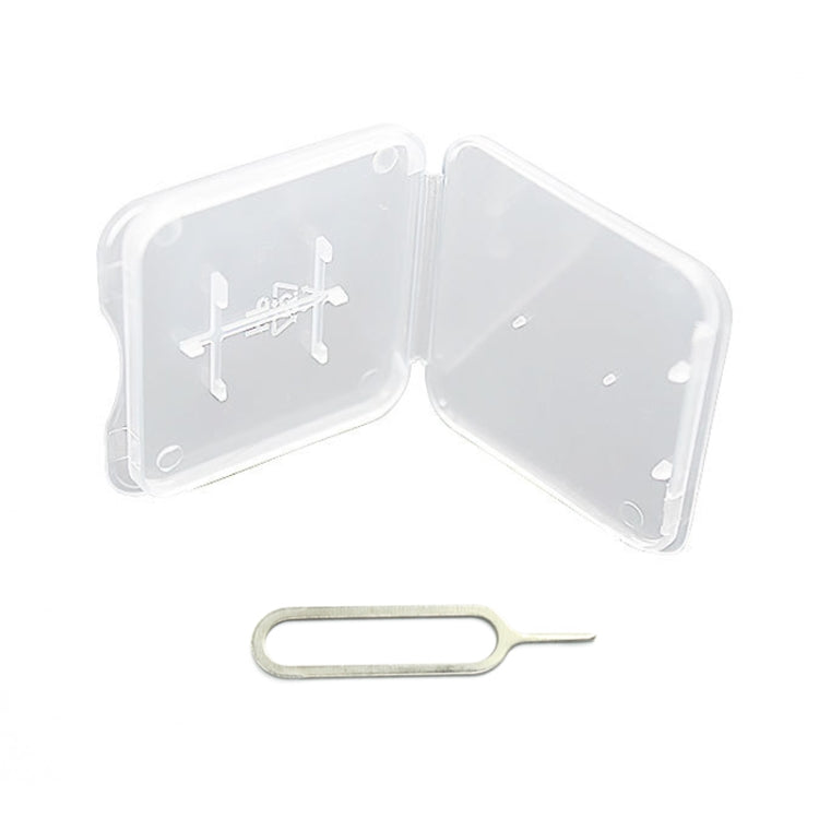 Cell Phone SIM Card Removal Pin Memory Card Holder With Storage Case, With Box
