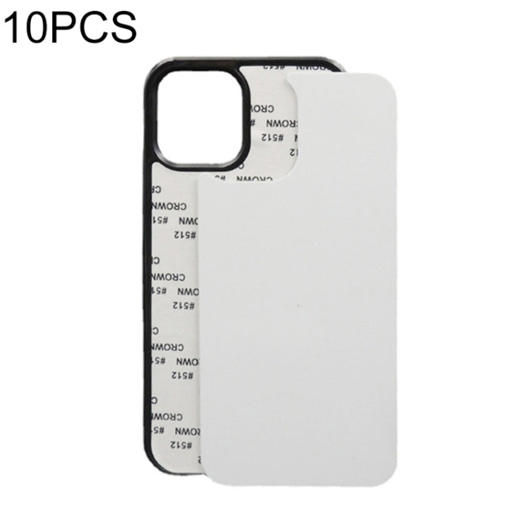 10PCS 2D Blank Sublimation Phone Case, For iPhone 15 Pro Max, For iPhone 15 Plus