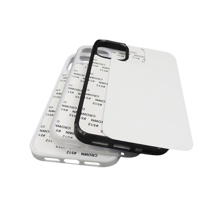 10PCS 2D Blank Sublimation Phone Case, For iPhone 15 Pro Max, For iPhone 15 Plus