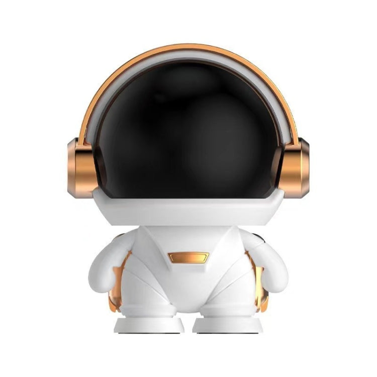 Mini Astronaut Portable Smart Subwoofer Bluetooth Speaker, White Gray, Platinum, Platinum Light Model