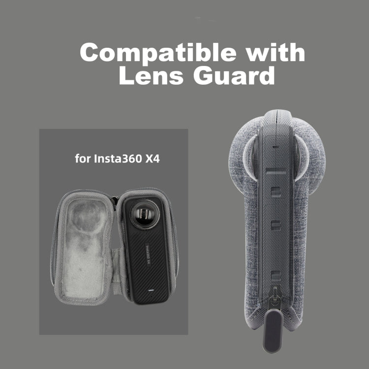 For Insta360 X4 aMagisn Storage Bag  Anti-scratch Carry Case, Body Bag