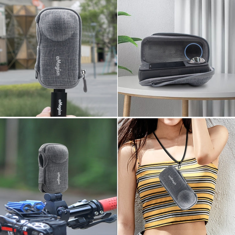 For Insta360 X4 aMagisn Storage Bag  Anti-scratch Carry Case, Body Bag