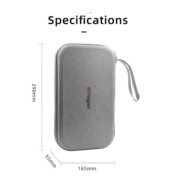 For Insta360 X5 / X4 aMagisn Medium Storage Bag Clutch Bag Protective Case, Medium