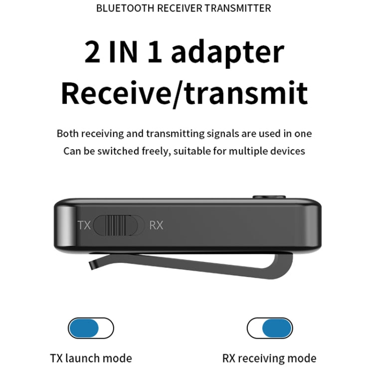 2 In 1 AUX Bluetooth 5.3 Receiver Transmitter USB Audio Adapter, C28