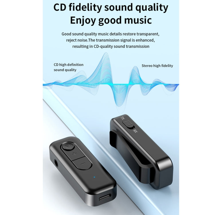 2 In 1 AUX Bluetooth 5.3 Receiver Transmitter USB Audio Adapter, C28