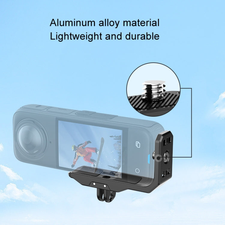 For Insta360 X4 / X3 Hepail Horizontal And Vertical Shooting Quick Release Metal Magnetic Bracket, AC45