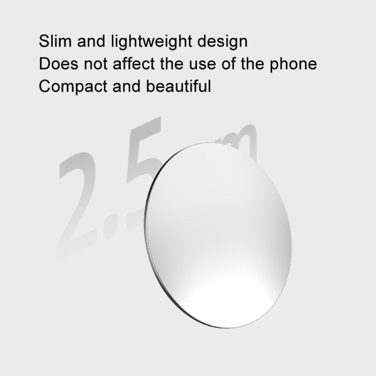 Mobile Phone VLOG Selfie Small Mirror Live Photography Rear Reference Mirror With Storage Box, Paste