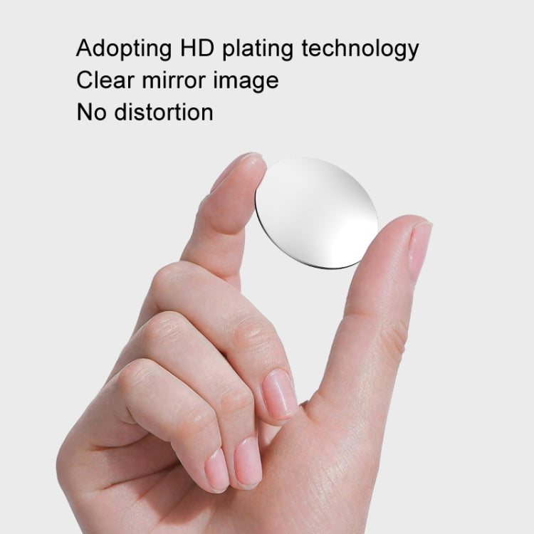 Mobile Phone VLOG Selfie Small Mirror Live Photography Rear Reference Mirror With Storage Box, Paste