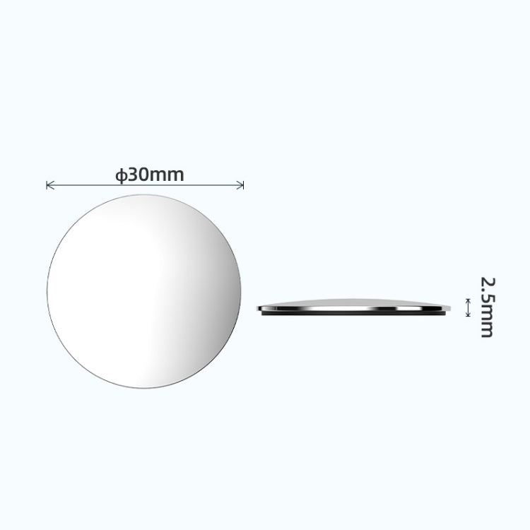 Mobile Phone VLOG Selfie Small Mirror Live Photography Rear Reference Mirror With Storage Box, Paste