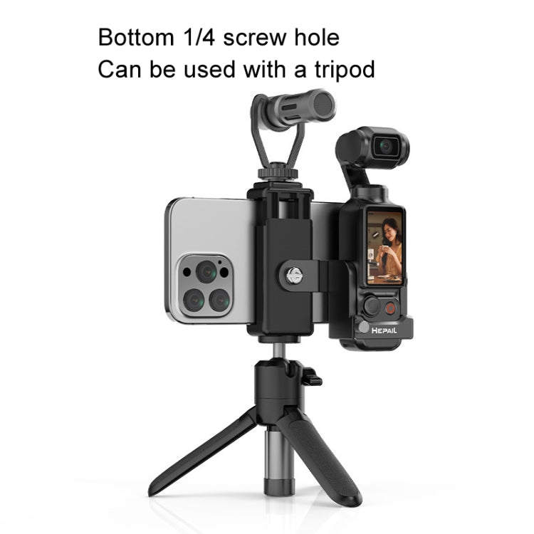 For DJI OSMO Pocket 3 HEPAIL Extended Phone Holder Adapter Protection Bezel, AC28