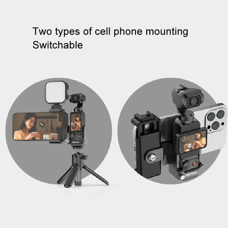For DJI OSMO Pocket 3 HEPAIL Extended Phone Holder Adapter Protection Bezel, AC28