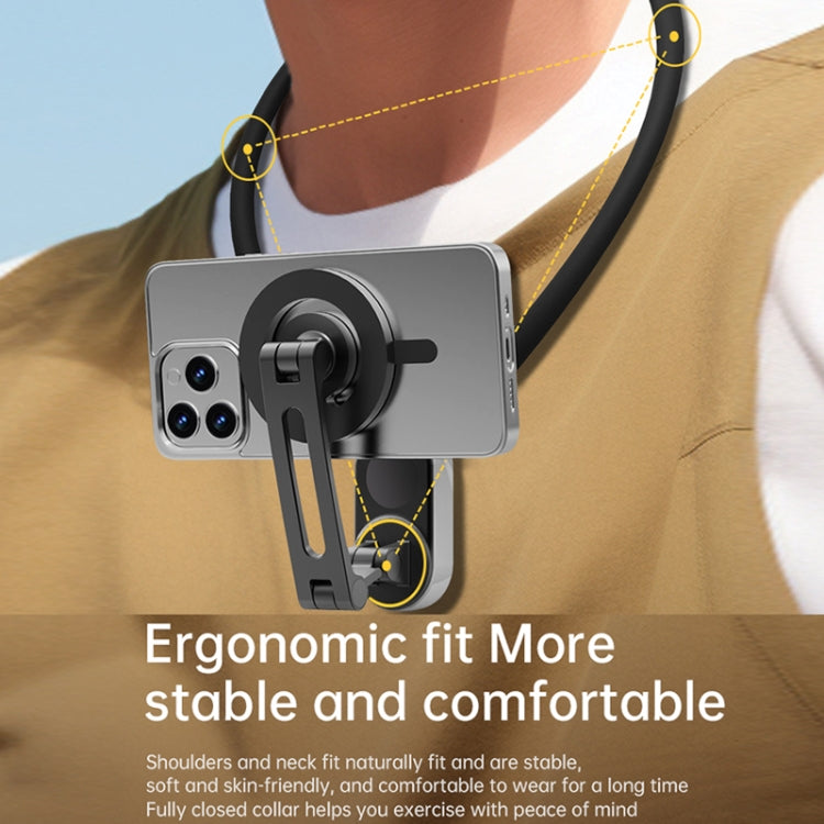 Magnetic Hanging Neck Holder For Mobile Phones/Action Cameras