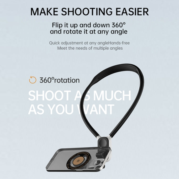 Magnetic Hanging Neck Holder For Mobile Phones/Action Cameras
