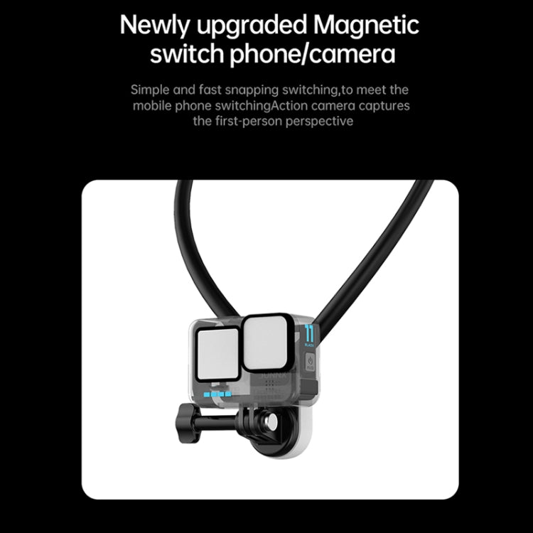 Magnetic Hanging Neck Holder For Mobile Phones/Action Cameras