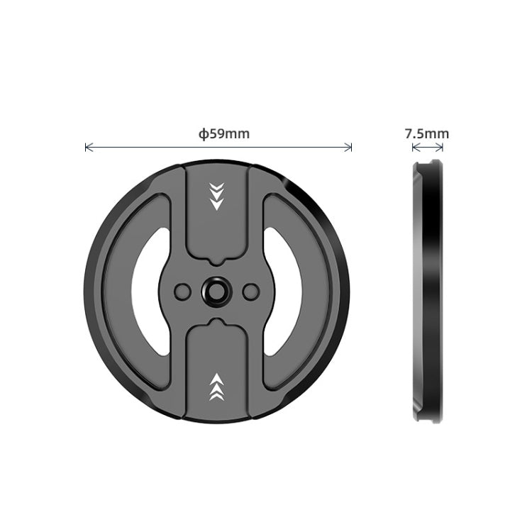 HEPAIL MS06 Magsafe Magnetic Base Mobile Phone Photography Fixed Bracket, MS06
