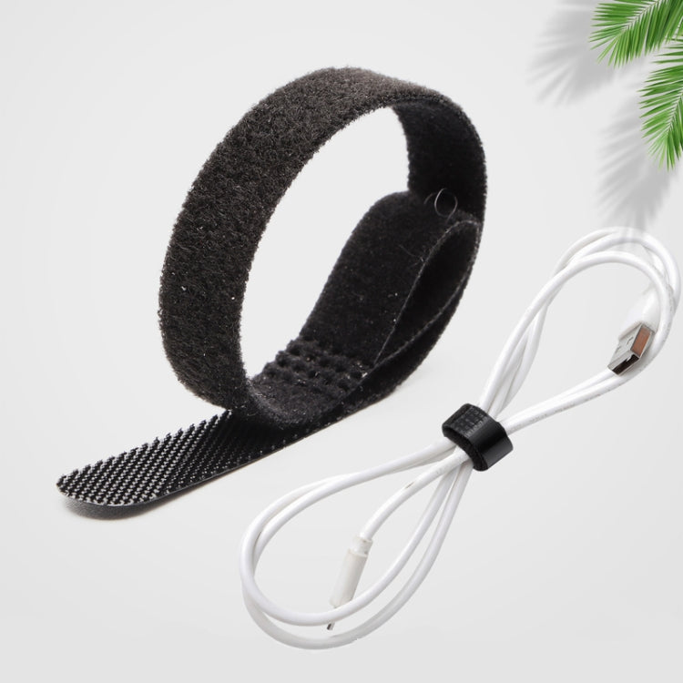 20pcs Plug Organizer Power Cord Organizing Strap Nylon Fixed P-Type Ties, 10 x 100mm