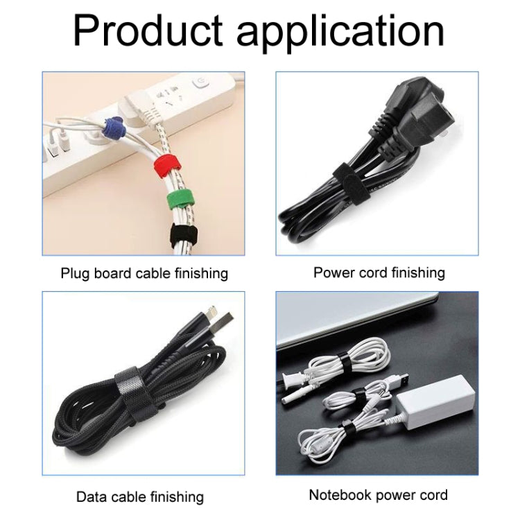 20pcs Data Cable Storage And Management Strap T-Shape Nylon Binding Tie, Blue 10 x 100mm, Blue 10 x 150mm, Blue 12 x 150mm, Blue 12 x 200mm, Blue 12 x 250mm