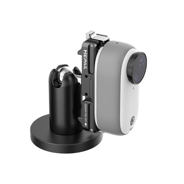 For Insta360 GO 3 HEPAIL Camera Bracket, Magnetic, Cold Boot