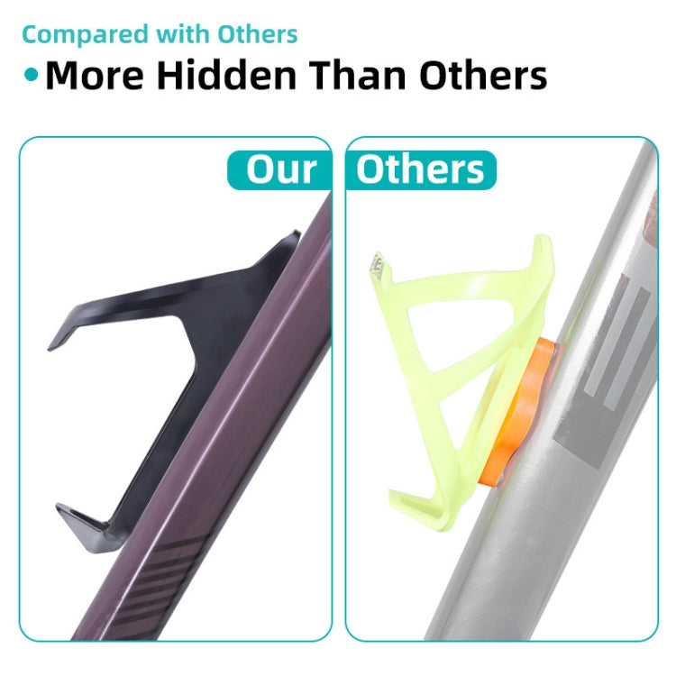 For AirTag 2nd Gen / AirTag 1st Gen Tracker Bike Hidden Holder With Water Bottle Cage Bicycle Bracket Mount, Bottle Cage