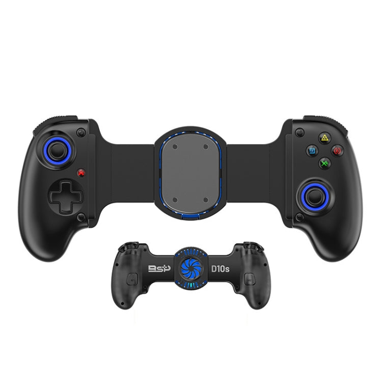 Manette de jeu extensible sans fil BSP-D10S avec ventilateur de dissipation thermique pour Switch / Android / iOS / PC / PS3 / PS4, D10S noir, D10S blanc, D10S rose