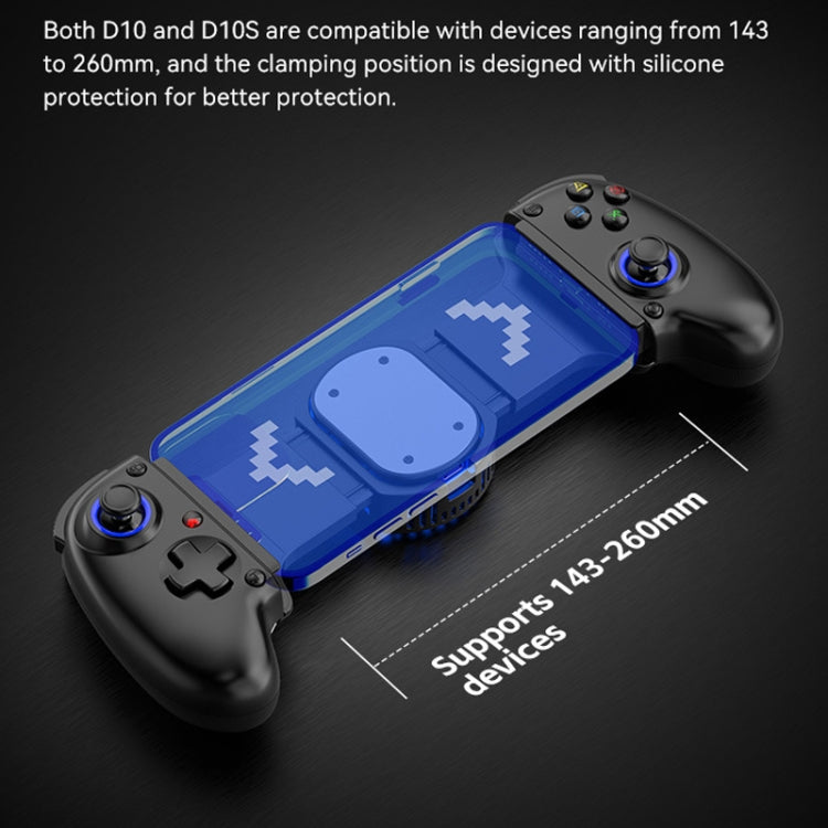 BSP-D10S Wireless Stretch Game Controller With Heat Dissipation Fan for Switch / Android / IOS / PC / PS3 / PS4, D10S Black, D10S  White, D10S  Pink