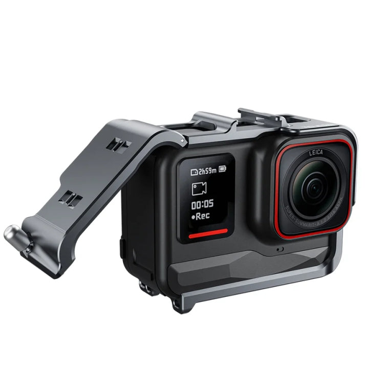 For Insta 360 Ace / Ace Pro TELESIN S6-FMS-02 Vertical Shot Quick Release Metal Rabbit Cage Body Protection Accessories