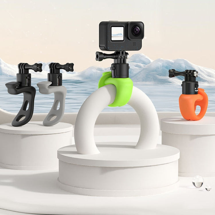 TELESIN TLQ-005 Elastic Quick Release Stand Multi-functional Fixed Silicone Strap Accessories, Quick Release Black, Quick Release Grey, Quick Release Green